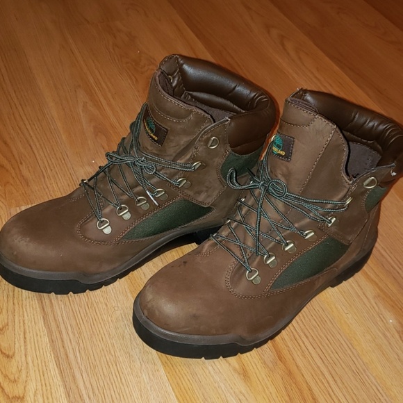 hunter green timberland boots